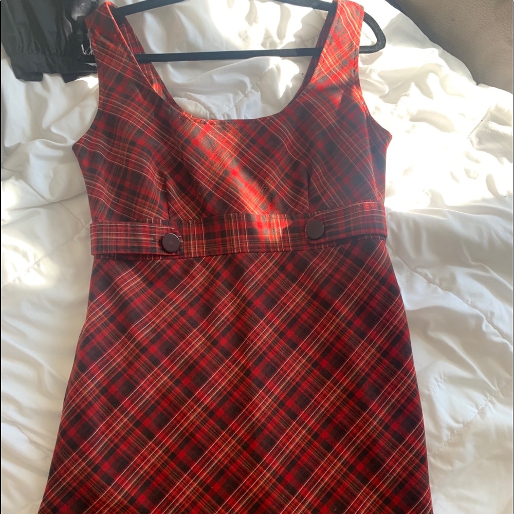 Plaid dress